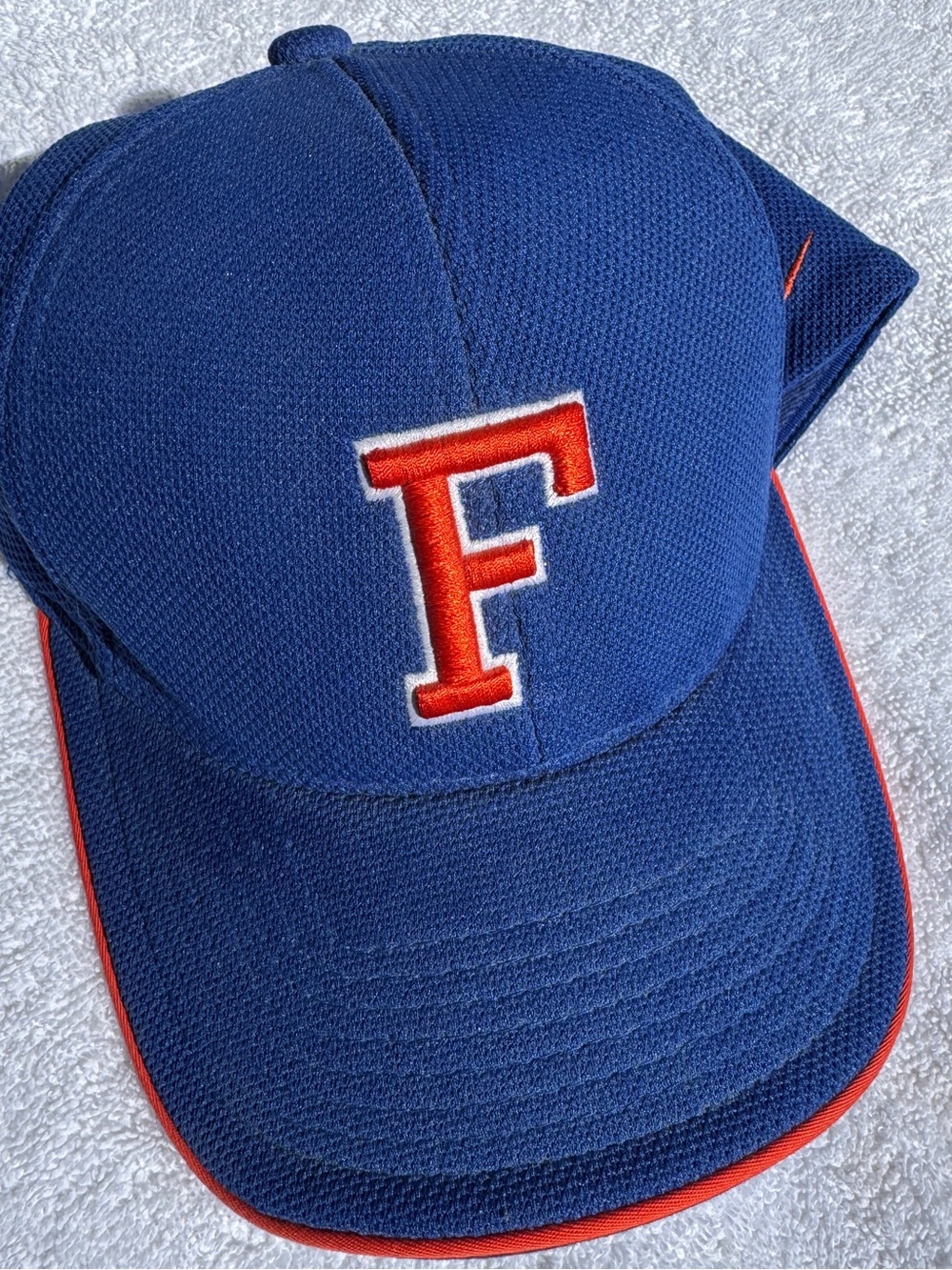 Nike Florida Gators Blue Baseball Cap with Orange 'F' Patch